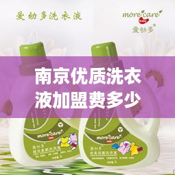 南京优质洗衣液加盟费多少（洗衣液加盟详细费用分析）