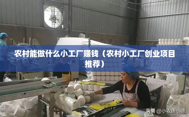 农村能做什么小工厂赚钱（农村小工厂创业项目推荐）