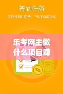 乐考网主做什么项目赚钱 乐考网主做什么项目赚钱快