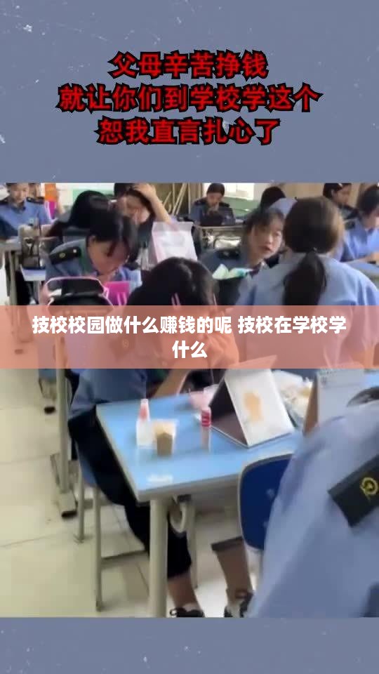 技校校园做什么赚钱的呢 技校在学校学什么