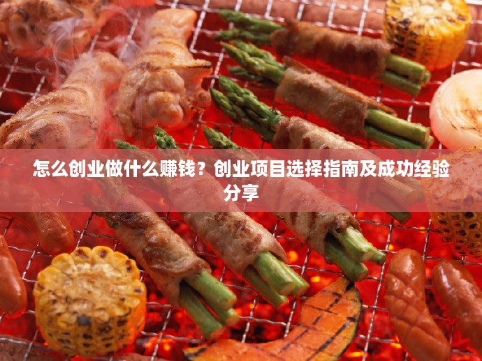 怎么创业做什么赚钱？创业项目选择指南及成功经验分享