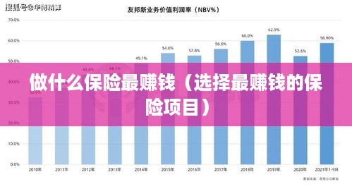 做什么保险最赚钱（选择最赚钱的保险项目）