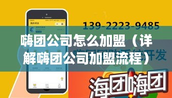 嗨团公司怎么加盟（详解嗨团公司加盟流程）