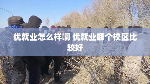 优就业怎么样啊 优就业哪个校区比较好