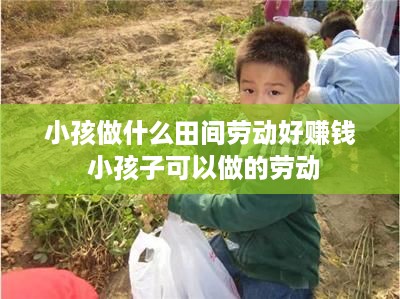 小孩做什么田间劳动好赚钱 小孩子可以做的劳动