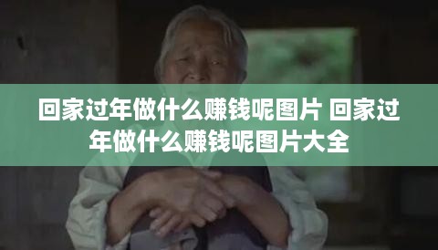 回家过年做什么赚钱呢图片 回家过年做什么赚钱呢图片大全