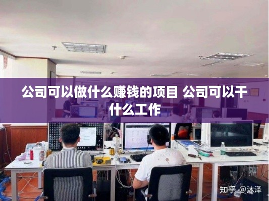 公司可以做什么赚钱的项目 公司可以干什么工作