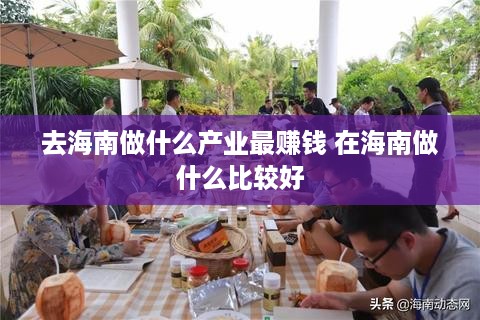 去海南做什么产业最赚钱 在海南做什么比较好