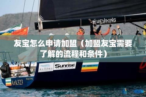 友宝怎么申请加盟（加盟友宝需要了解的流程和条件）