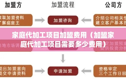 家庭代加工项目加盟费用（加盟家庭代加工项目需要多少费用）