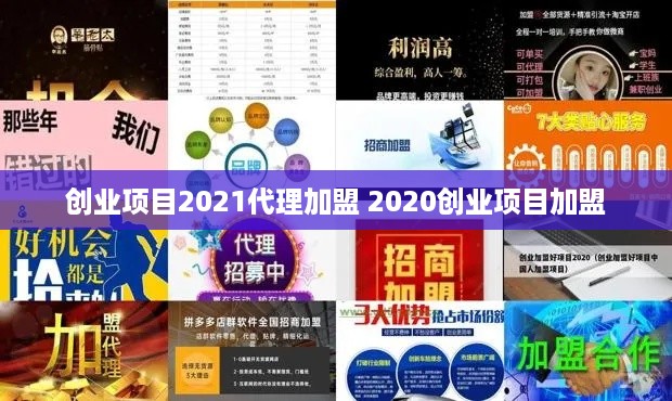 创业项目2021代理加盟 2020创业项目加盟