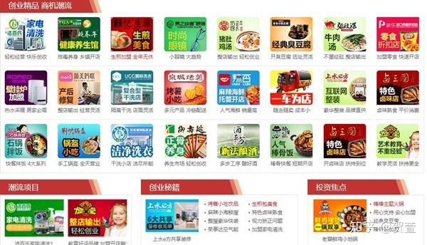 创业项目招商加盟连锁费用 2017创业项目 招商加盟
