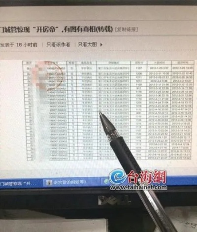 真正查开房记录