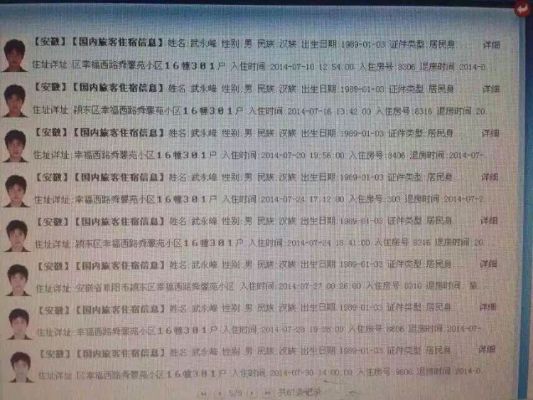 真正查开房记录