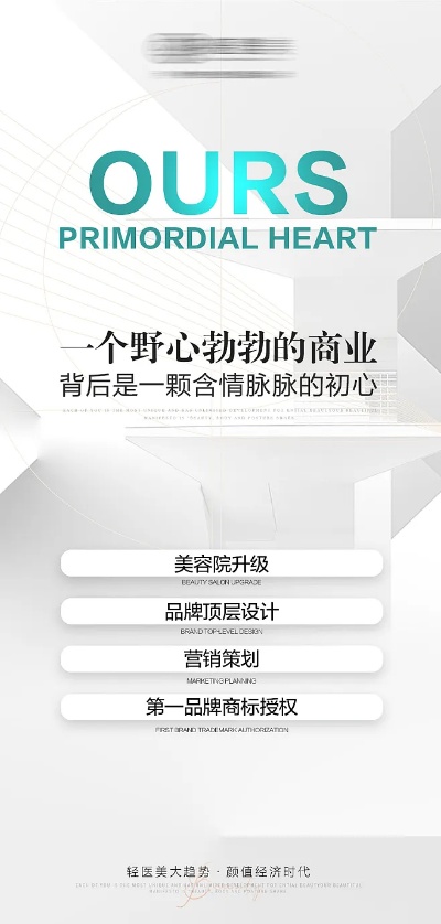 医疗加盟项目海报模板设计