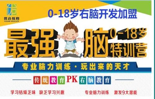 邵阳全脑教育加盟项目，开启智慧之门