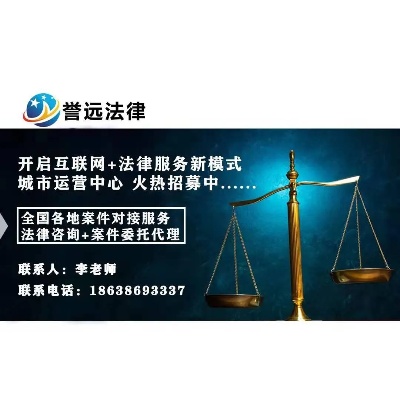 法律项目招商加盟海报图片，法律创业的新机遇