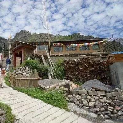 乡村喧闹场景，热闹非凡的乡村生活画卷