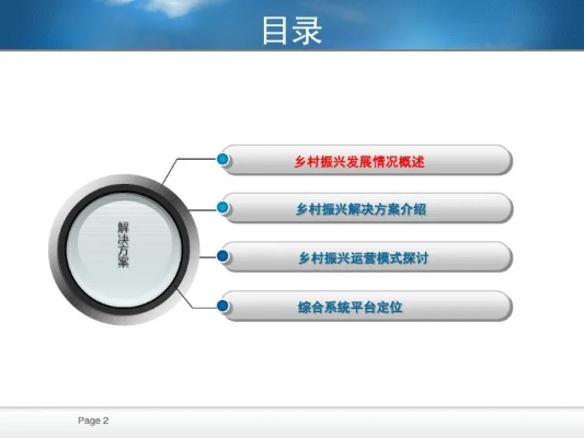 打造高效乡村治理—PPT制作指南与案例分享