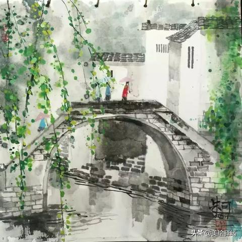 乡村风景画，简单又好看的绘制指南