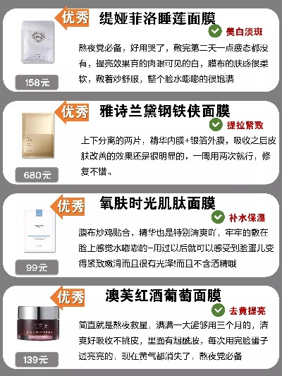 中国乳液面膜品牌排行榜大盘点，美丽肌肤的秘密武器！