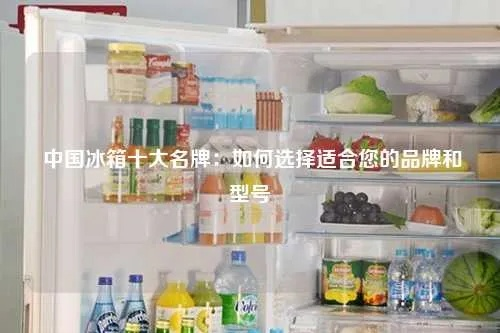 美国人心中的冰点之选—盘点十大最受欢迎的中国品牌冰箱