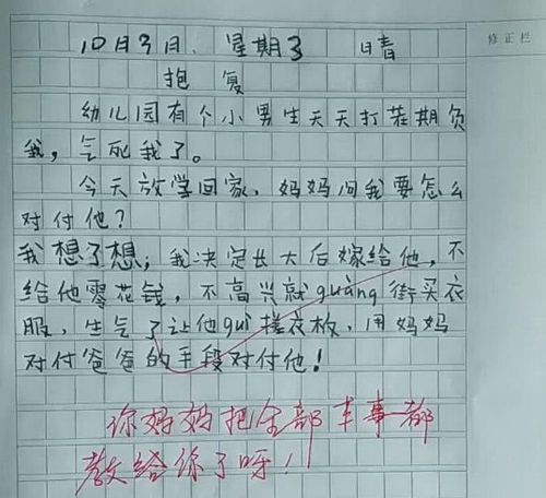 我的乡村日记—三年级的小学生视角