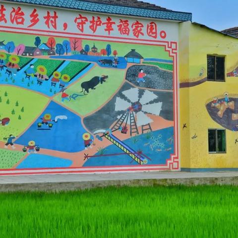 乡村墙绘，为三年级孩子开启艺术创作之旅