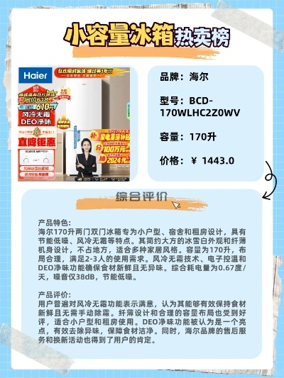 一字小户型冰箱品牌推荐，打造精致生活空间