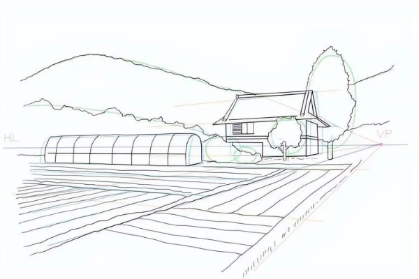 一步步画出美丽乡村风景—绘画教程与案例分享
