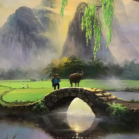 乡村美景，那片让人心醉神迷的田园画卷