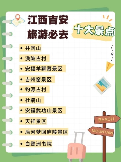 吉安旅游攻略，探寻江西吉安的十大著名景点