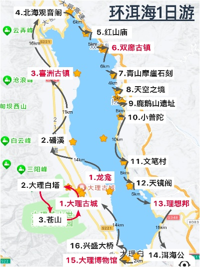 云南洱海必游景点大盘点，这些地方你绝对不能错过！
