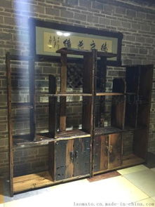 乡村老门板变废为宝，打造个性茶台全攻略