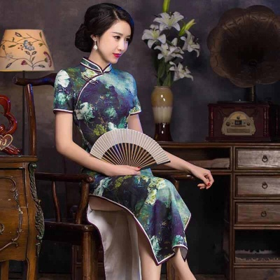 半袖旗袍界的必买品牌大盘点，穿上它，美得刚刚好！