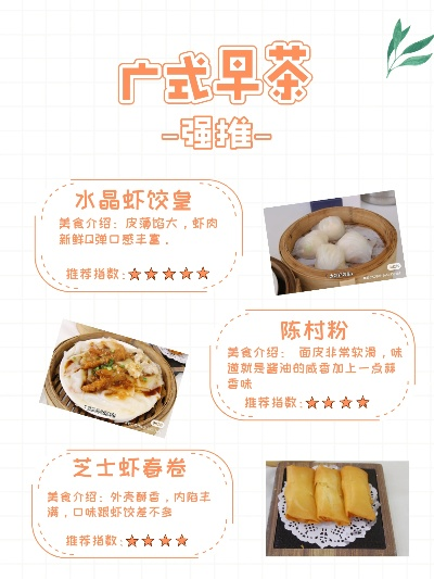 广式早茶加盟大品牌推荐