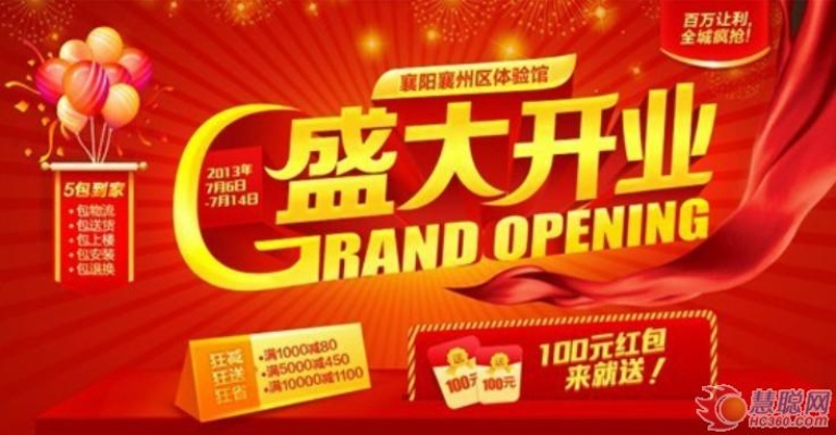 热烈庆祝新网站盛大开业！快来体验不一样的网上购物之旅！