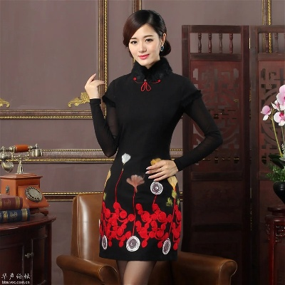 探寻真丝绒旗袍的奢华魅力—盘点必备品牌及经典案例