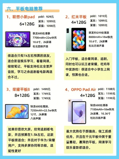 平板电脑品牌大比拼，哪家是你的心头好？