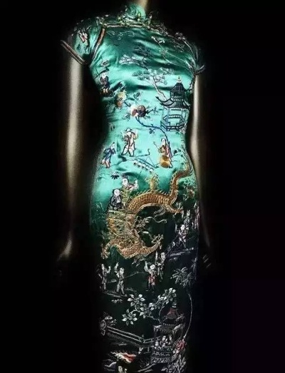 美国代购中国风旗袍，穿越时空的美丽传承