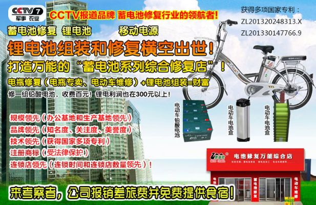 修复电池加盟代理品牌推荐