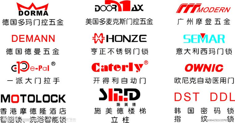 结婚五金品牌标志大盘点，哪些品牌你不可不知？