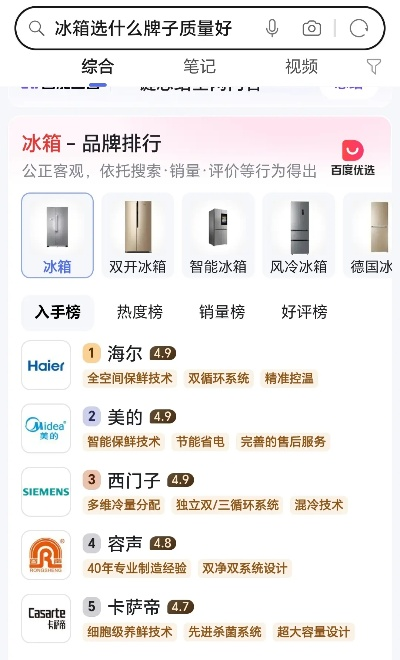 冷冻冰箱品牌大比拼，揭秘热门店铺推荐排行榜！