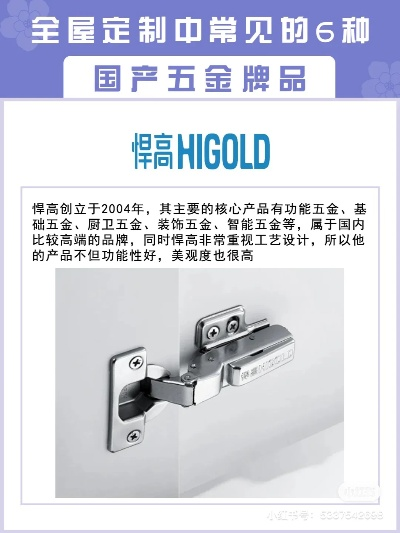 揭秘全屋定制高端五金品牌，打造家居品质生活新标杆