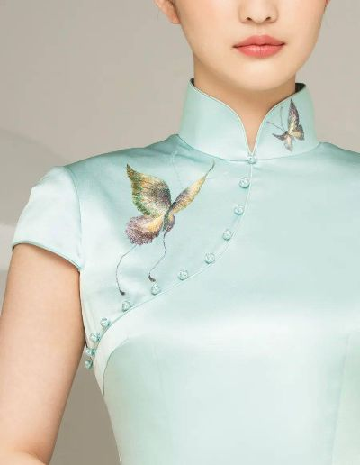 探寻最佳桑蚕丝旗袍品牌，尽显东方韵味之美