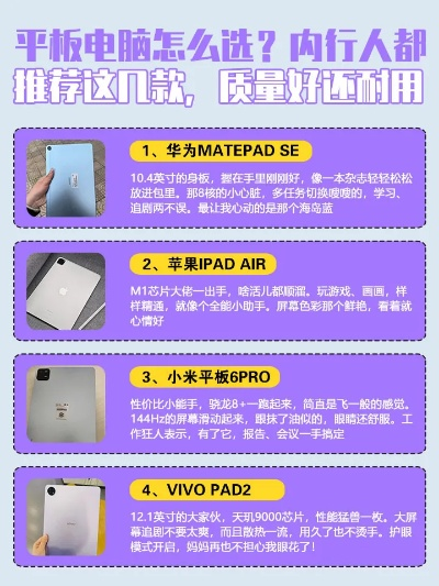 盘点前沿平板电脑品牌，看看哪款是你的菜？
