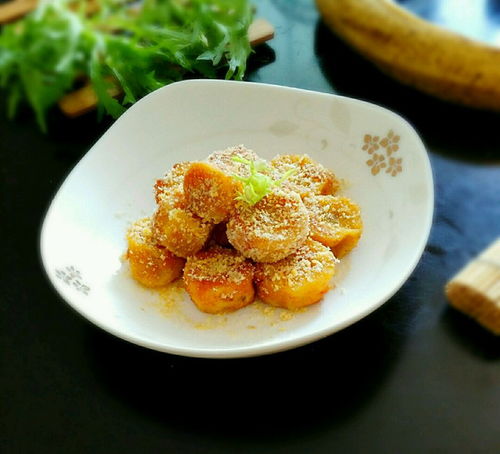 香蕉烤箱辅食零食，宝宝健康美味两不误