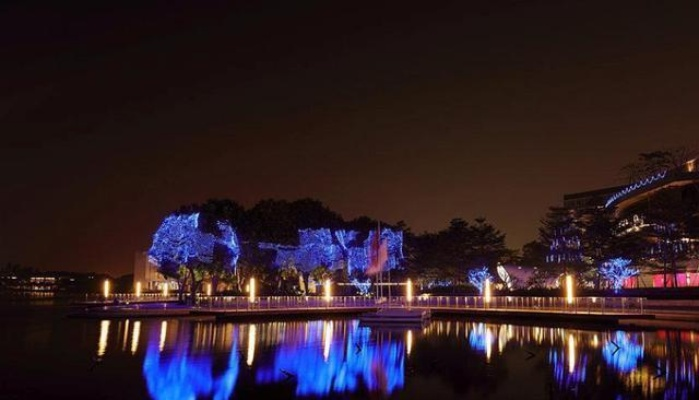 深圳松岗夜景景点大盘点，璀璨星光下的浪漫之旅