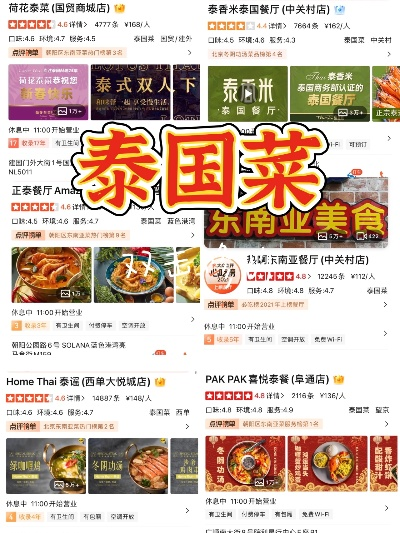 品牌泰餐加盟推荐店铺一览