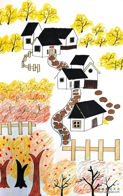 小学生如何轻松画出乡村风景图—实用指南与案例分享